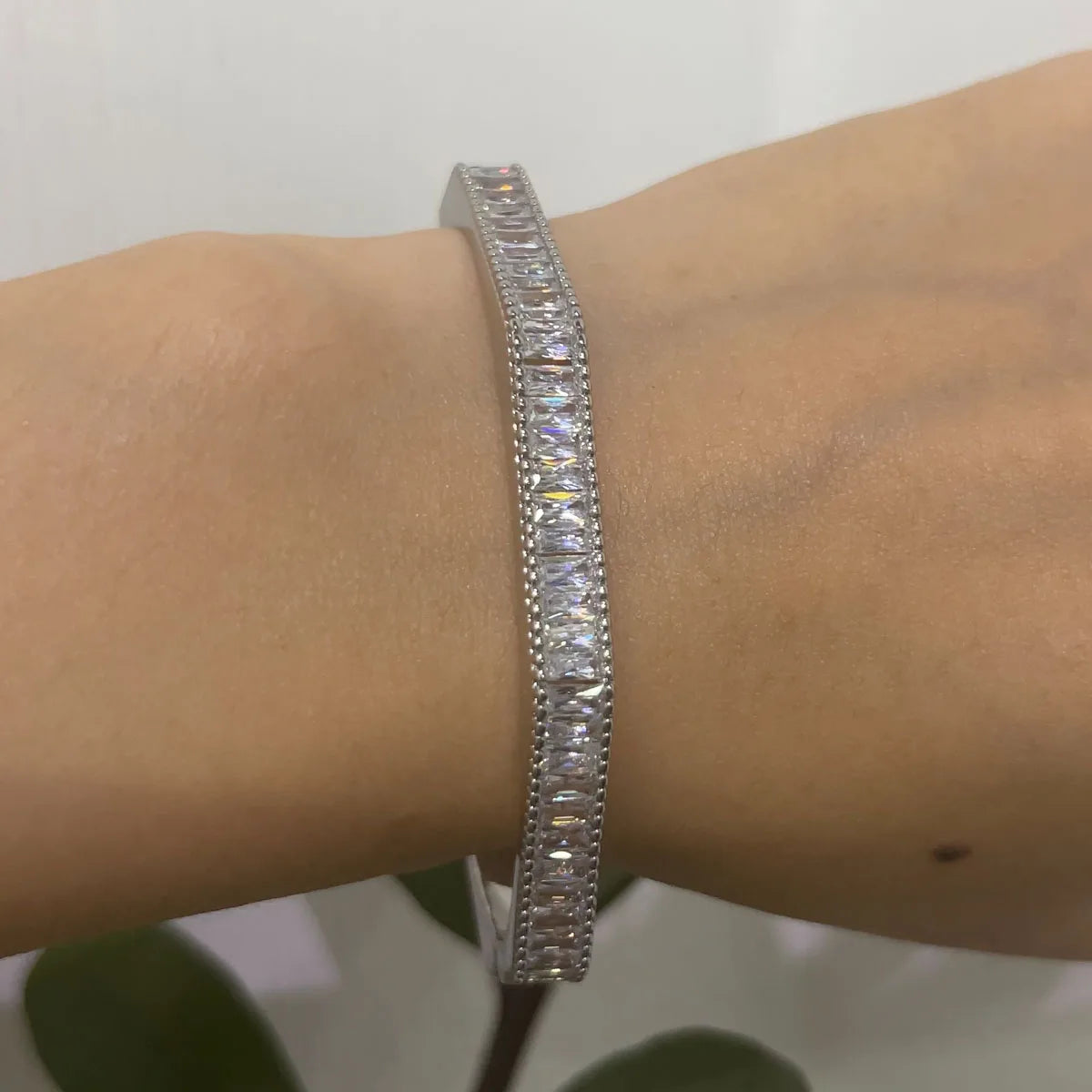 Bracelet High Quality New Sales Trend Jewelry Original Luxury Brand Shiny Cut Christmas Birthday Party Engagement Gift for Women