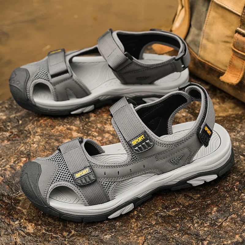 Baotou beach shoes, sandals, trendy shoes, sports outdoor slippers, versatile, non-slip and wear-resistant