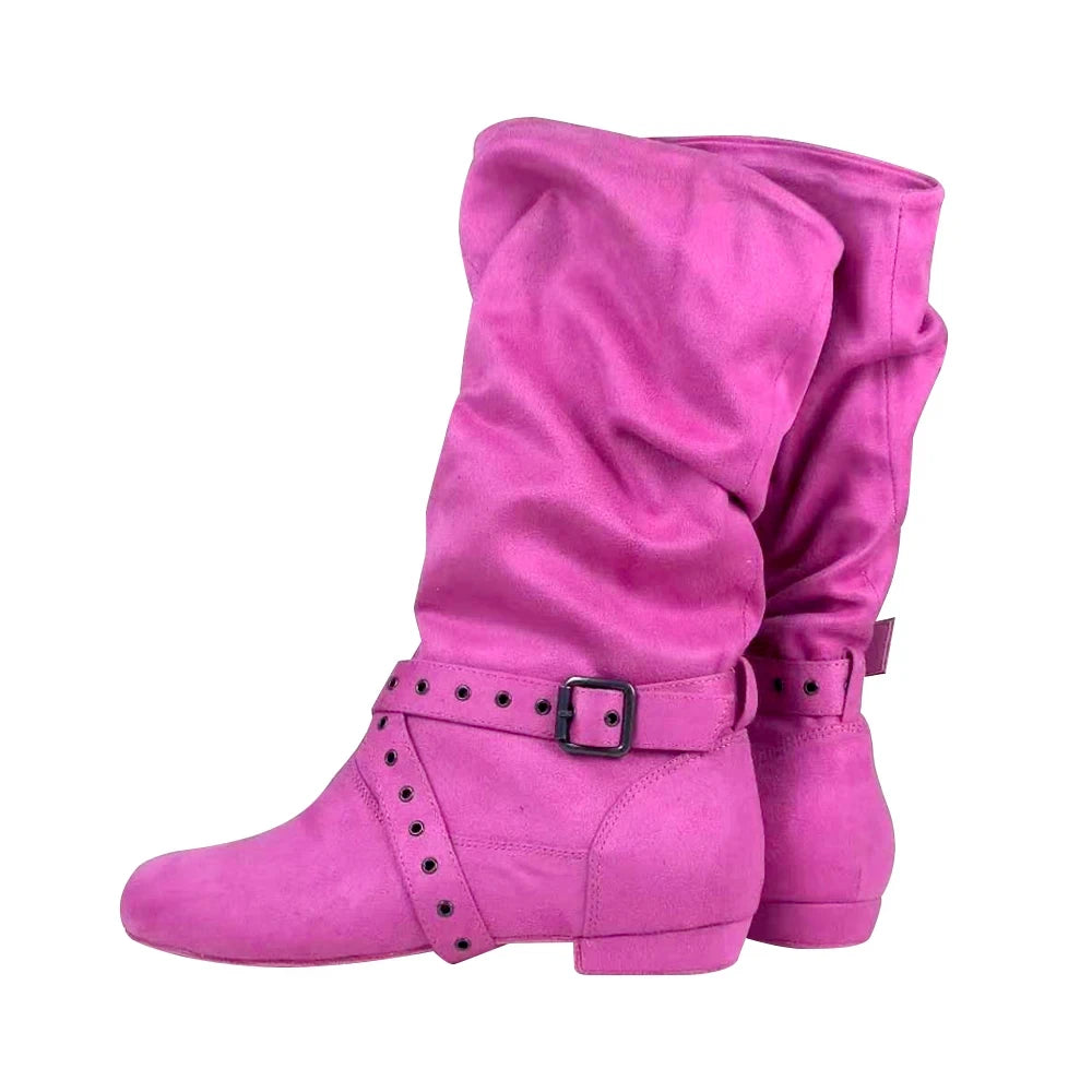 Suede Sole Boot Step Women Latin Dance Boots Salsa Shoe Long Warm Up Line Shoes West Coast Swing Swayd Dance Boots