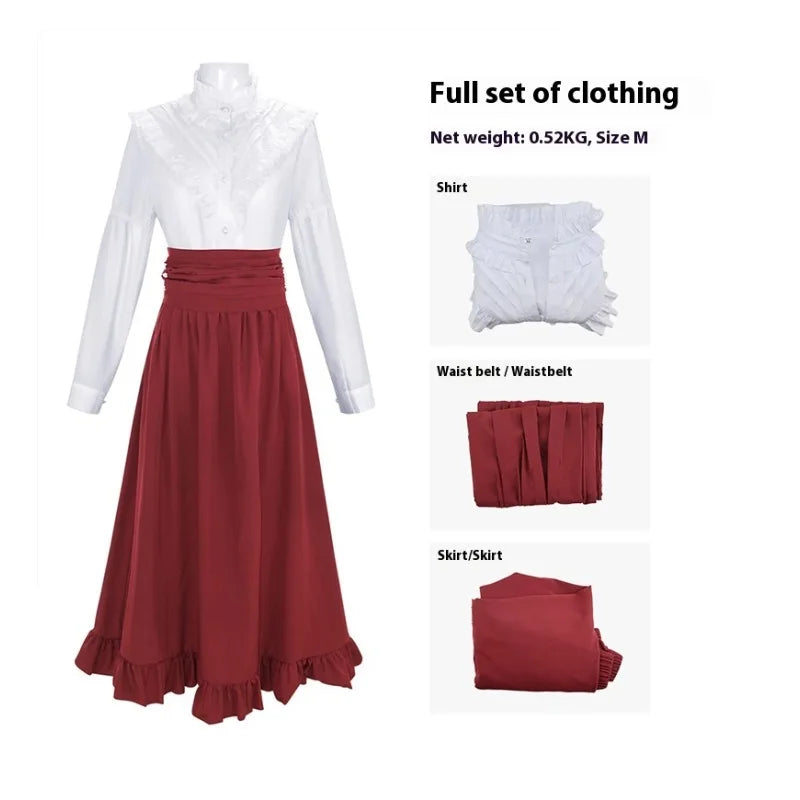 19th century Victorian women's dress classic two-piece Renaissance dress