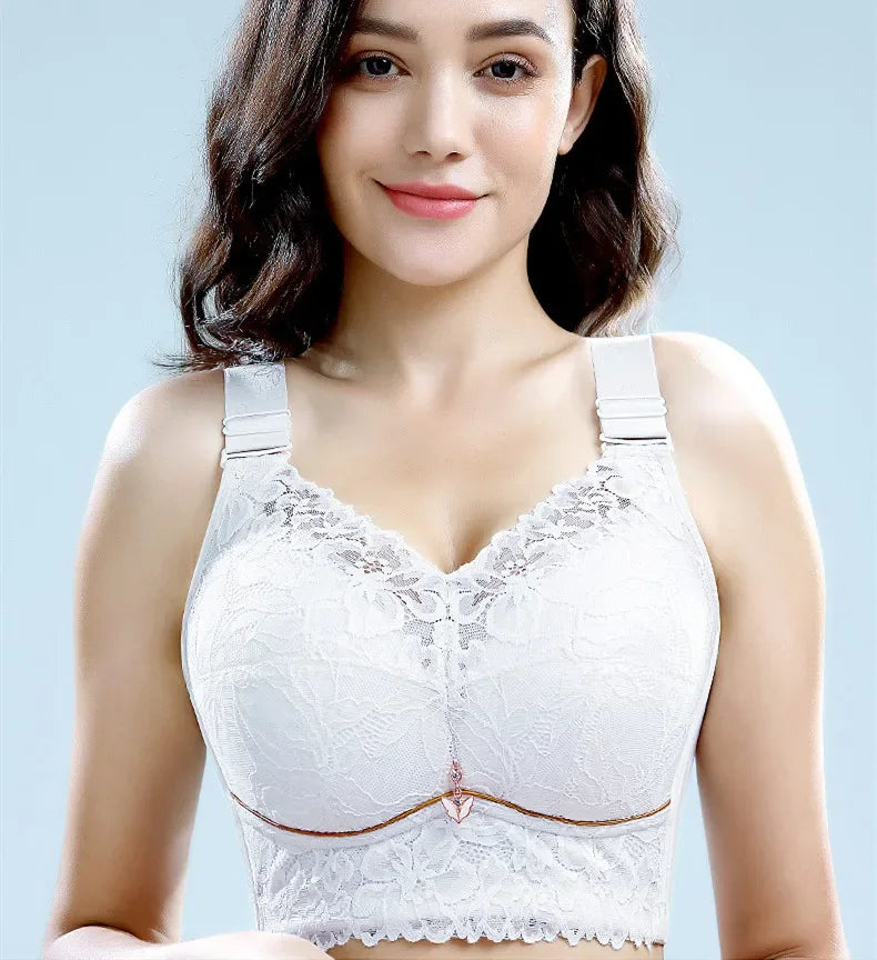 Women's Bra Female Lingerie Lace Bra Women Underwear Push Up Bra Backless Bra Embroidery Bras for Women Big Size Sexy Bra Tops
