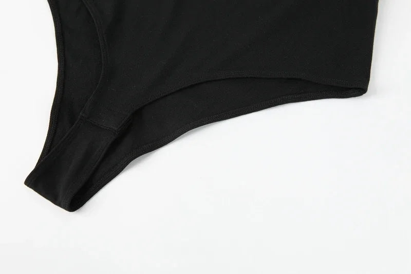 High Neck Bodysuit Women's Long Sleeved Shapewear Tummy Control Body Shaper Sexy Briefs Female Warm Clothing Autumn Winter New