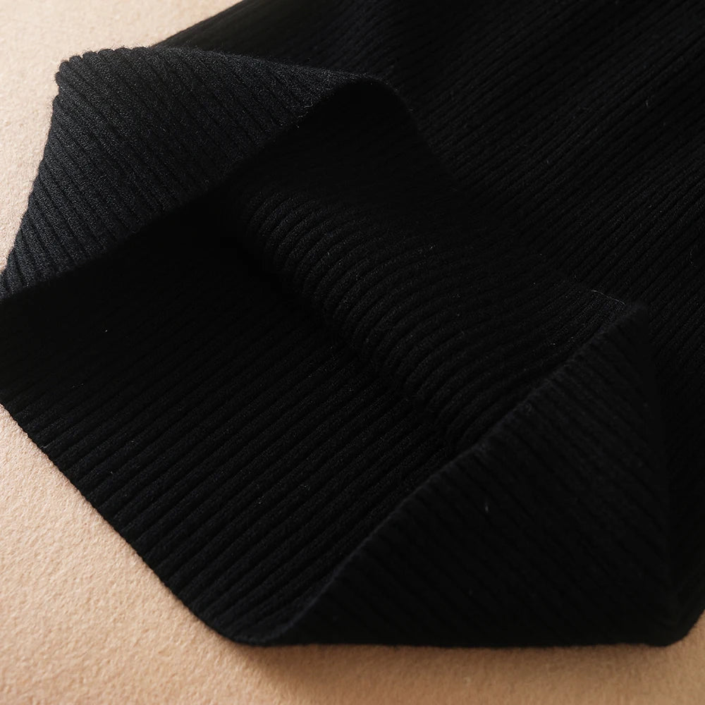 Girls Sweater 2025 New Winter Children Clothes Kids Tops Warm Knitwear Kids Sweater Baby Girls Turtleneck Sweaters
