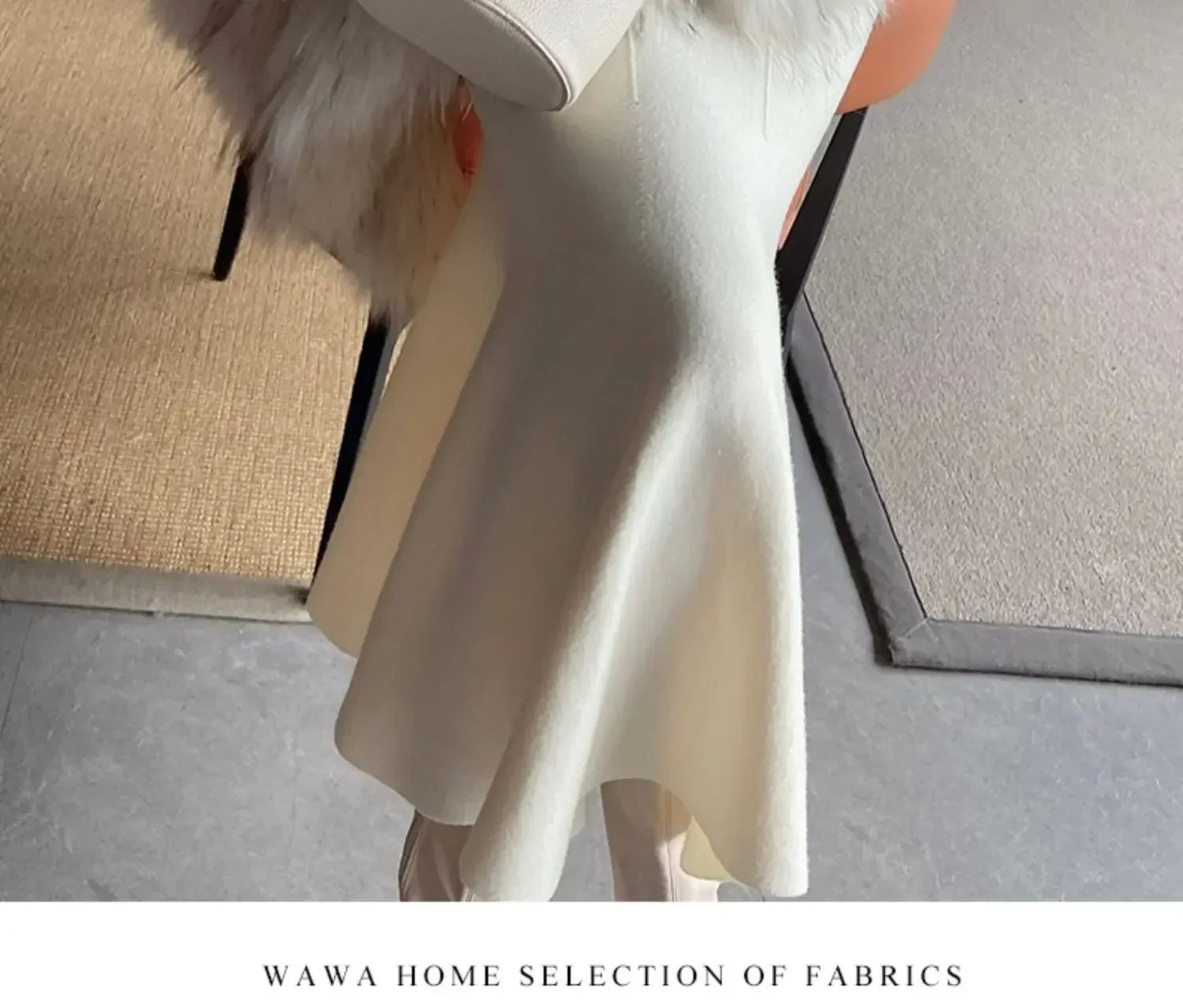 Women's Skirts 2025 Autumn Winter Fashion Knitted Long Skirts for Women Green Vintage Slim Office Lady A-LINE Fishtail Skirt
