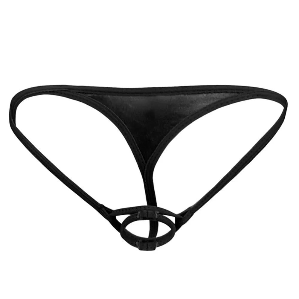 Panties Men Briefs All Seasons Male Pouch Stretchy T-back Underpants Underwear Bikini Breathable Cotton Hollow
