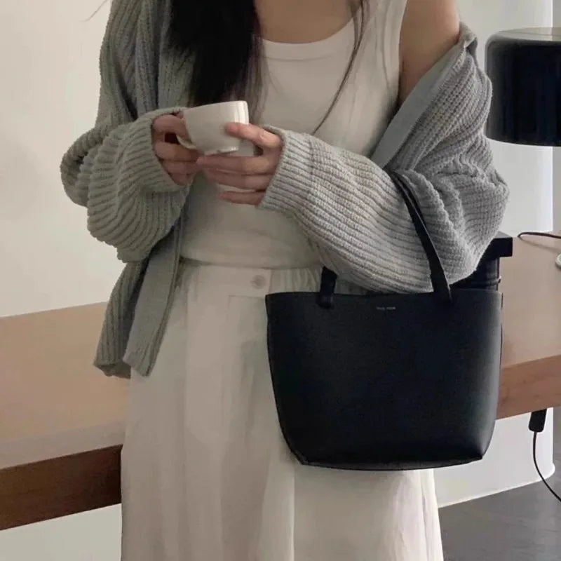 Women Handbags Hand Bag Designer Leather Small Tote Bag Daily Commuting Single-shoulder Bag Crossbody Slung Armpit Package