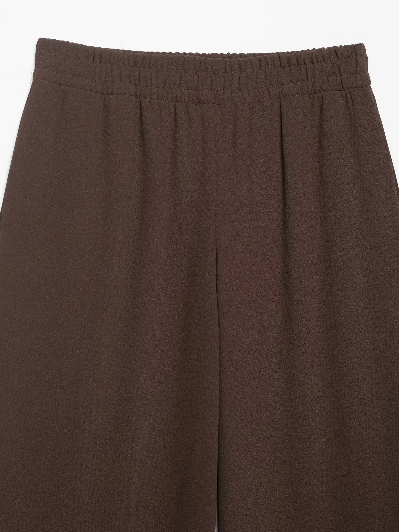 Women's Casual Suit Women Shirts Top+ Wide Leg Pants Two Pieces Sets For Women Long Sleeve Shirts Elastic Waist Trousers Suit