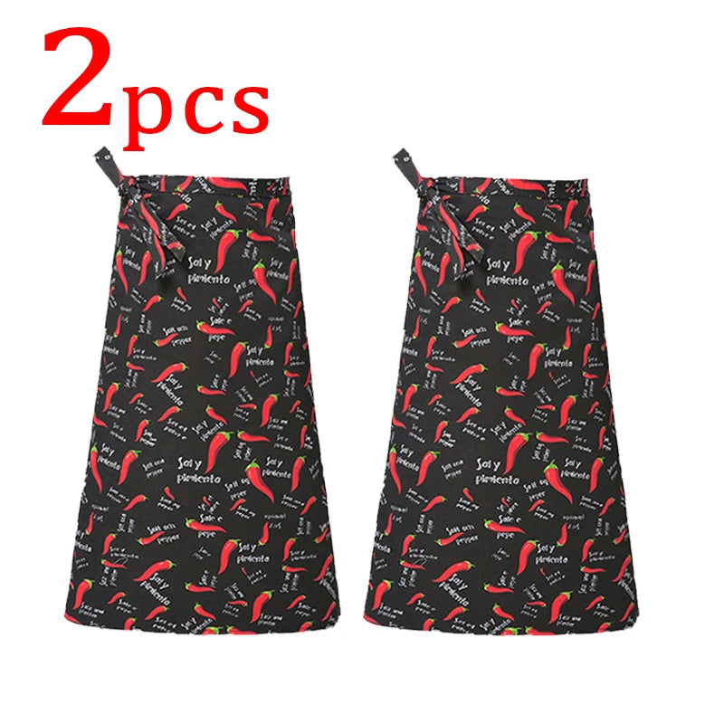 Catering Kitchen Apron for Women/Men With Pockets Work Mandil Cleaning Pinafore Restaurant  Chef Apron Shop Waiter Work Uniform