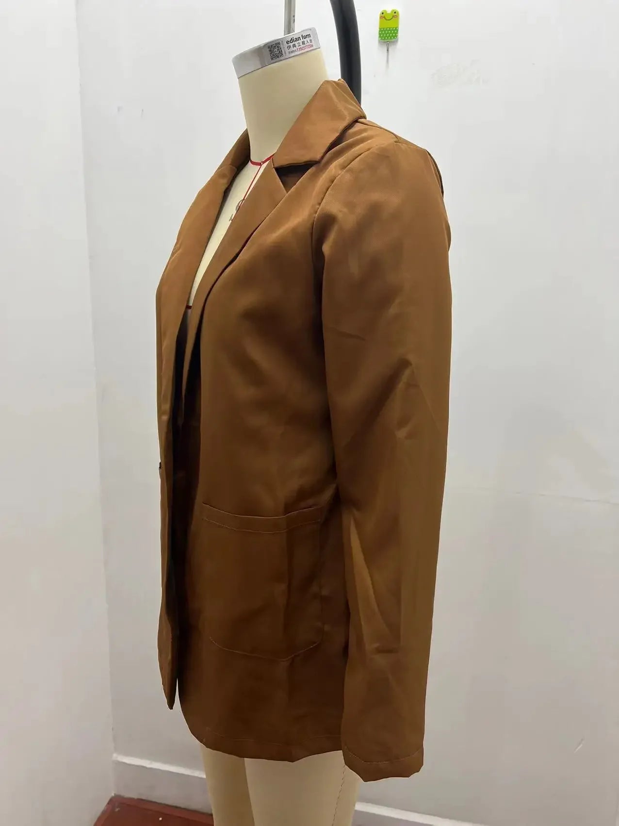 Blazer Women 2025 New Ladies Professional Office Lapel Cardigan Temperament ropa mujer Suit Jacket Casual Lady coat Solid coats