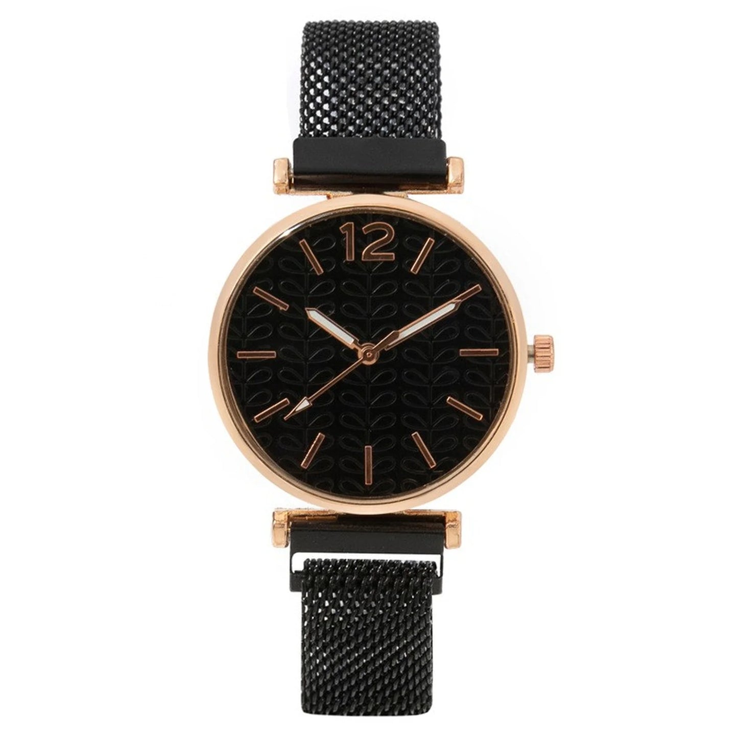 New Fashion Watches Women Golden Wrist Watches Strap Clock Snap Luxury Female Jewelry Ladies Wristwatch Relogio Feminino