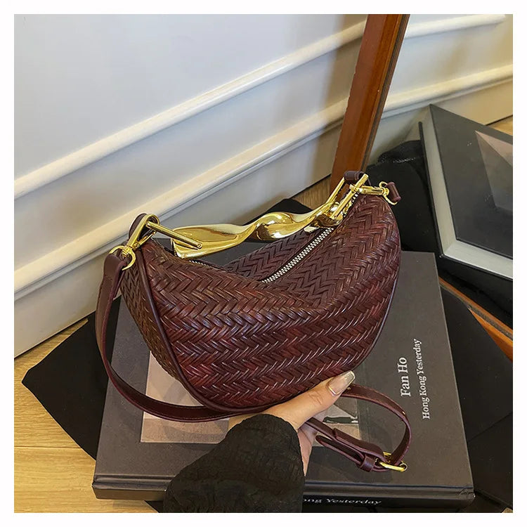 Women's Handbag 2025 Novelty. High - Quality Texture, Retro and Leisure Style.Shoulder Bag, Crossbody Bag or Hobo Bag