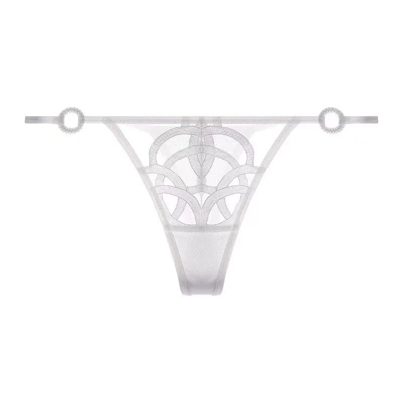 Women's Sexy Underwear Bra Female Hollow Out Thin Cotton Rabbit Ear Cup Soft Breathable Gathering Lace Large-sized Bra Everyday