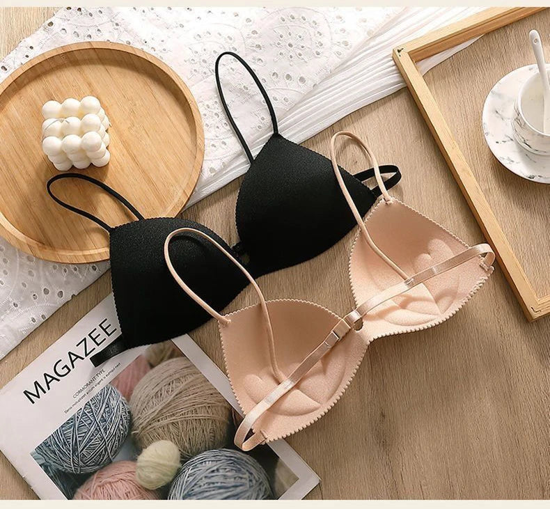 Fashion Women's Bra for Woman Push-up Bras Lingerie Sexy Underwear Set Sports Seamless Clothing Ladies Summer Unwired Intimates
