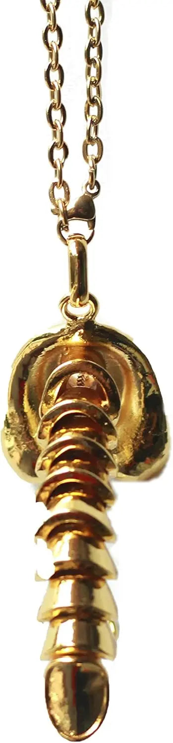 Heavy Funny Necklace Including 21.8 Inch Chain and 1 Inch Pendant