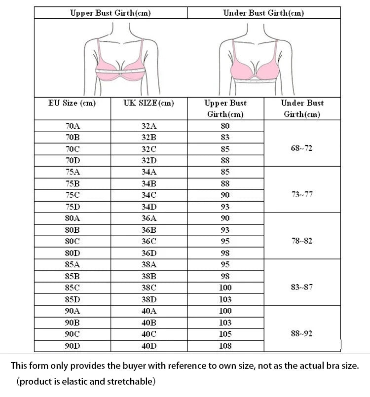 Bra Full Cup Underwear Brasier Wireless Bras For Women Woman Clothes Womens Lingerie C D DD 40 42 44 46 48