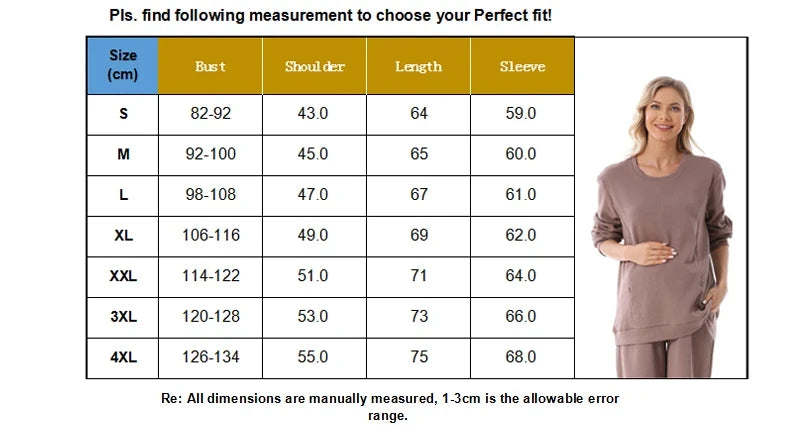2025 New Maternity Clothes Wear Waffle Breastfeeding Sweater Hoodies Pregnancy Casual Tops for Pregnant Women Autumn Winter