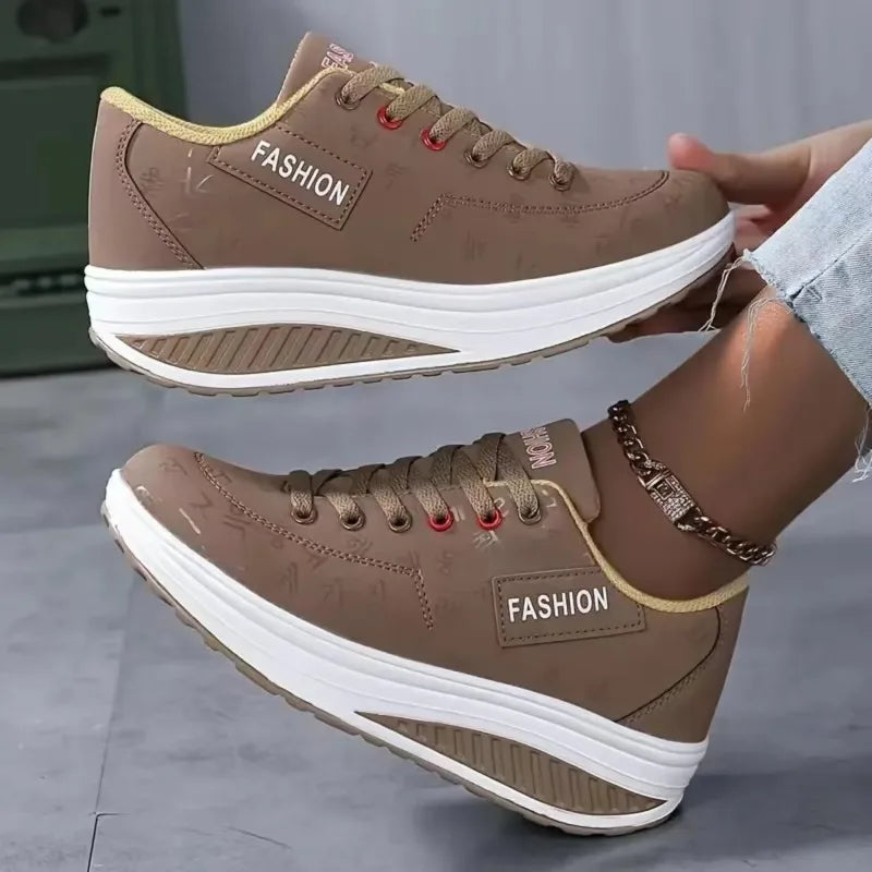 Shoes for Women Sneakers Casual Sports Shoes Comfortable Wedge Woman Sneakers Non Slip Slippers Casual Swinging Shoe Woman Shoes