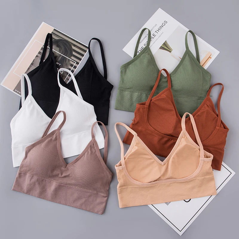 Bras for Women Sexy Seamless Bra U Type Backless Push Up Bralette Brassiere Femme Sports Underwear Women’s Lingerie
