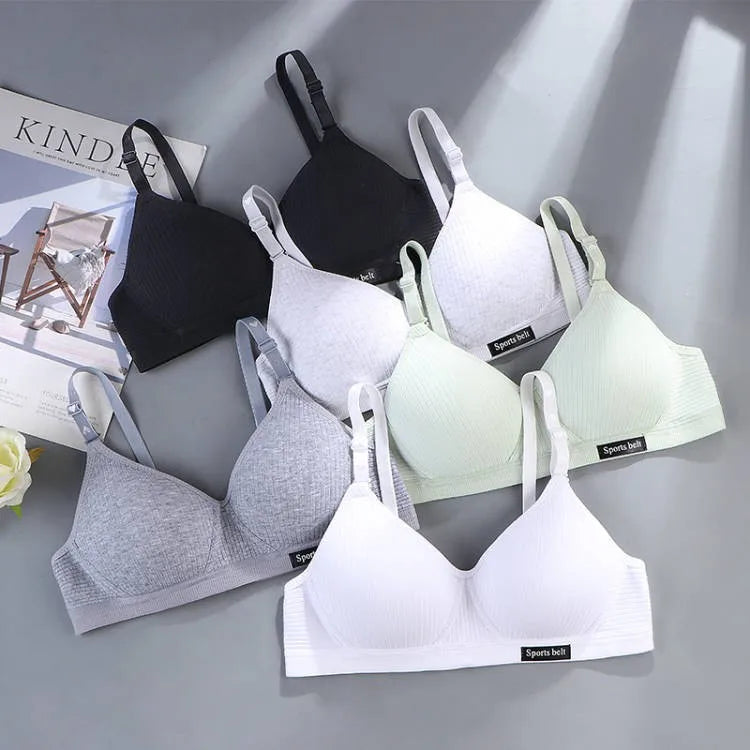 Womens Classic Pure Color Push Up Bras Fashion Adjustable Straps Full Coverage Thin Soft and Comfy Underwear