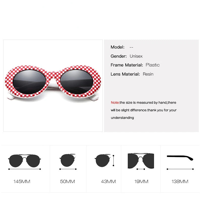 Women Sunglasses Vintage Small Oval Sunglasses Female Retro Fashion Eyewear Children Sun Shades Men Classic Driving Goggles