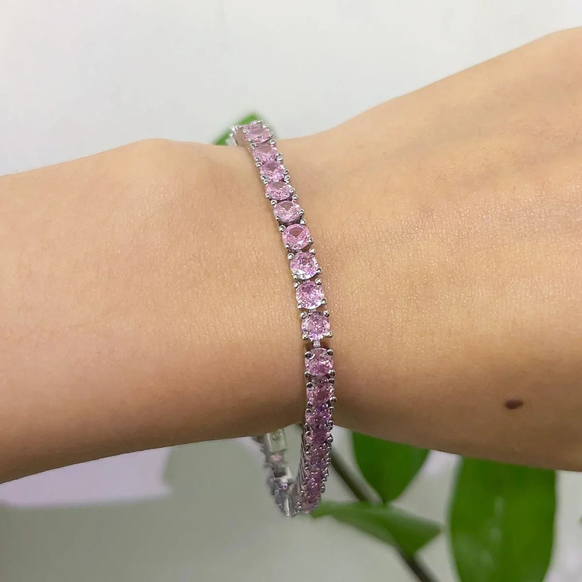 Bracelet High Quality New Sales Trend Jewelry Original Luxury Brand Shiny Cut Christmas Birthday Party Engagement Gift for Women