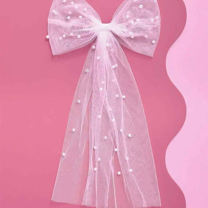 Bride Bridesmaid Bow Hairpin Bride To Be Bachelor's Party Achelorette Hen Party Bridal Shower Wedding Decorations Gifts
