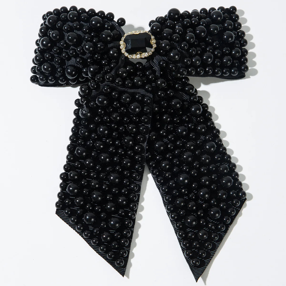 Bridal Bow Hair Clips Heavy Beading Fashion Spring Clip Beautiful Women’s Hair Accessories Elegant Wedding Gift Hair Accessory