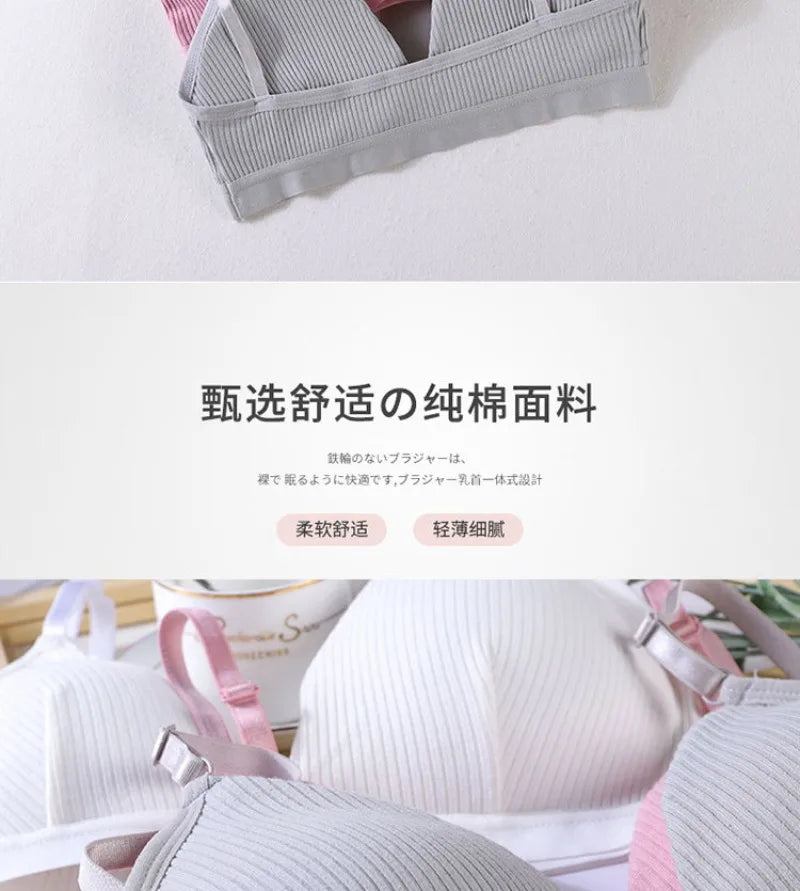 Women Yoga Sports Bras Triangle Cup Underwear Female Breathable Wrapped Tube Top Sexy Beauty Back Adjustable Sling Bra Vest