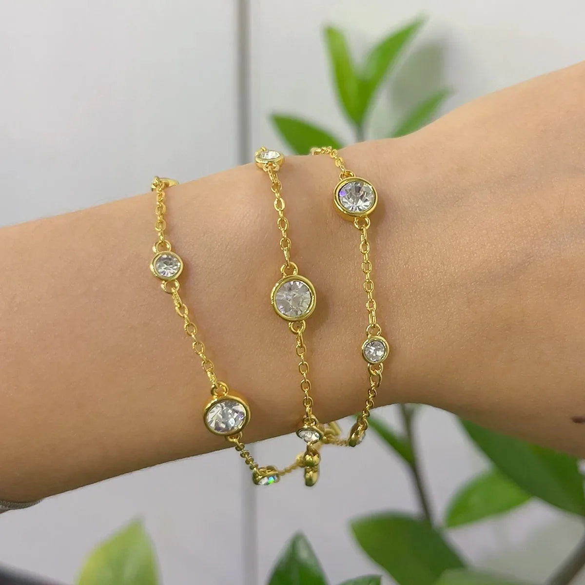 Bracelet High Quality New Sales Trend Jewelry Original Luxury Brand Shiny Cut Christmas Birthday Party Engagement Gift for Women