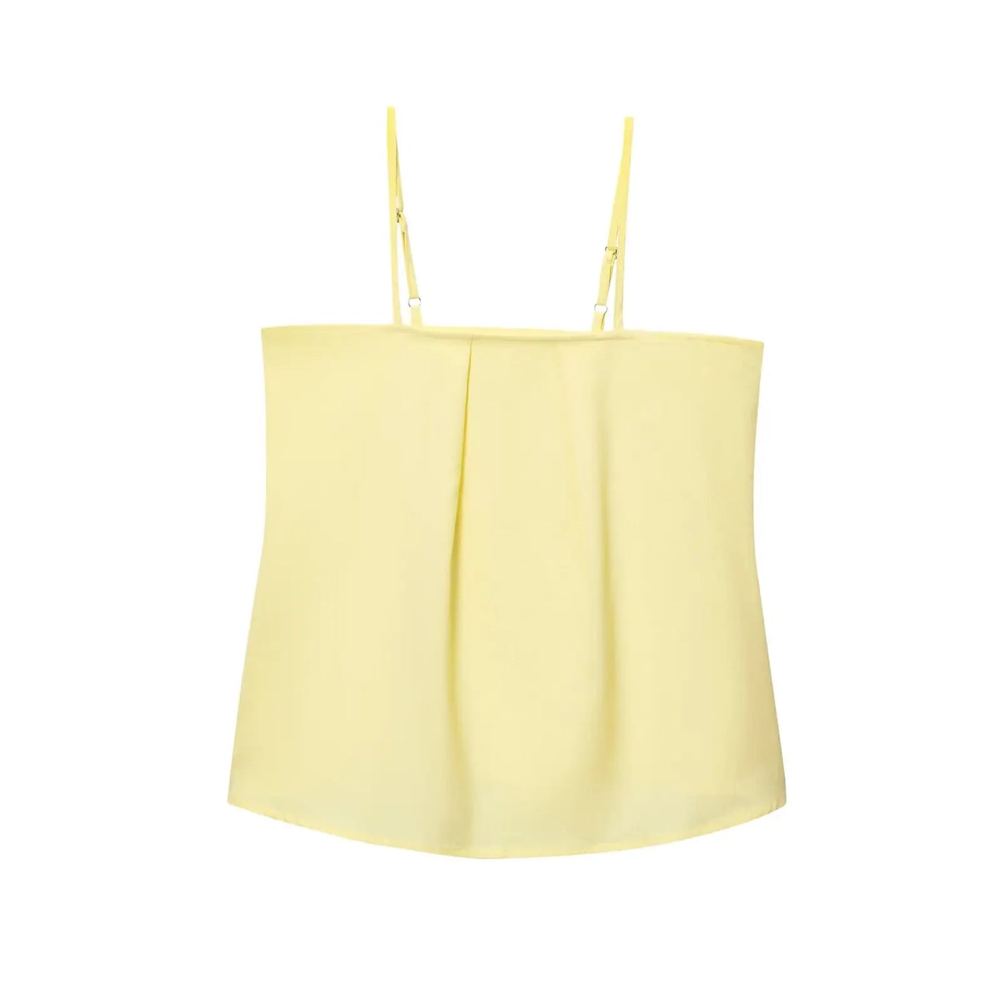 2025 Two Piece Women's Dresses Square Neck Cotton Lining Sleeveless Vest High Waisted Package Hip Skirt