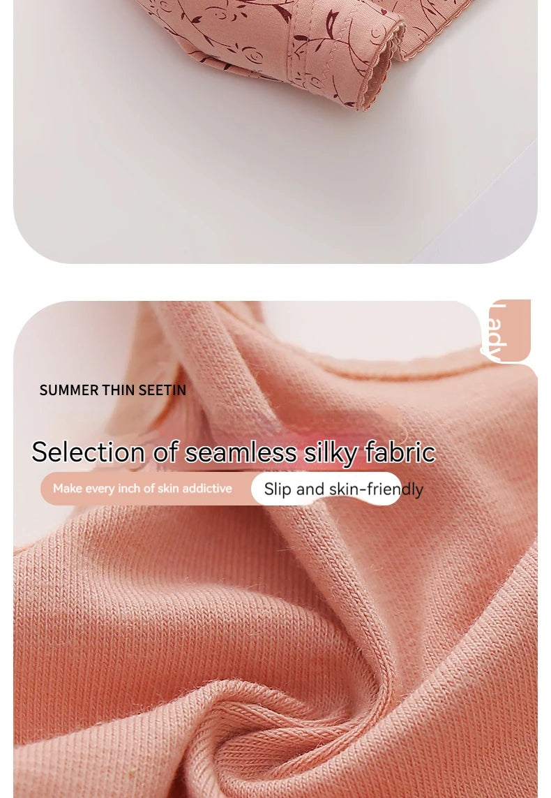 New Style Front-Buckled Mother's Bra For Women Large Size Thin Version No Steel Circle Vest-Style Bra Cover