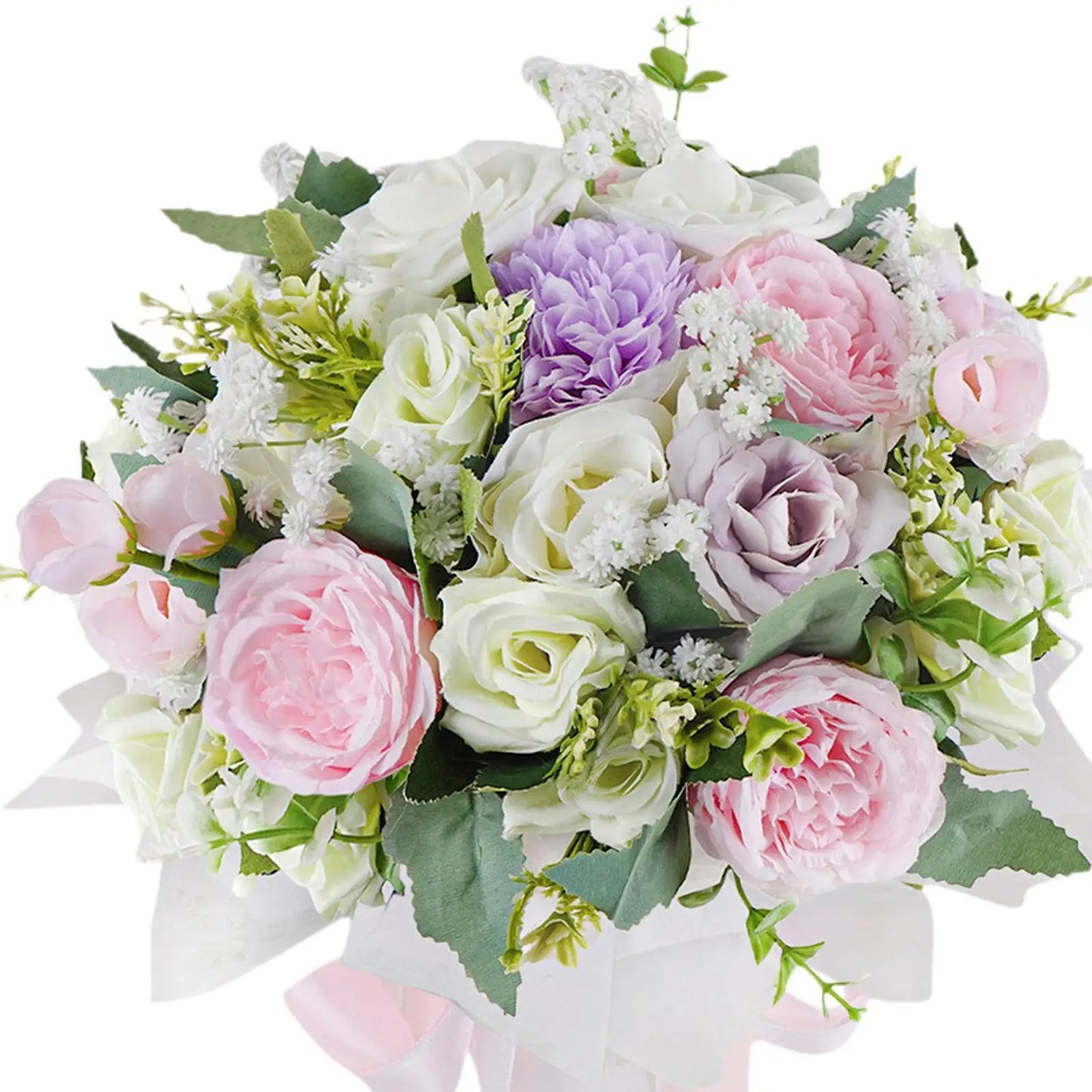 Wedding Bride Bouquets Elegant Wedding Accessories Artificial Bridal Bouquet for Party Wedding Photo Prop Anniversary Decoration
