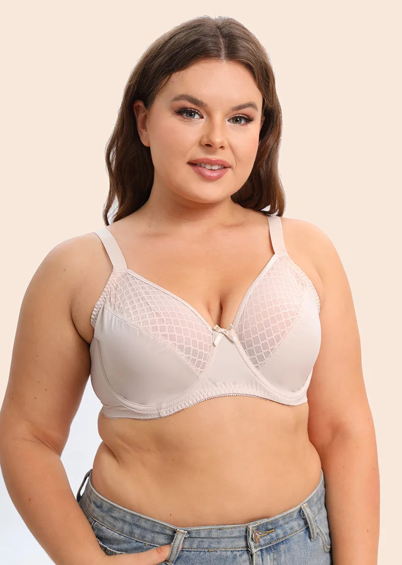 Bra Full Cup Underwear Brasier Wireless Bras For Women Woman Clothes Womens Lingerie C D DD 40 42 44 46 48