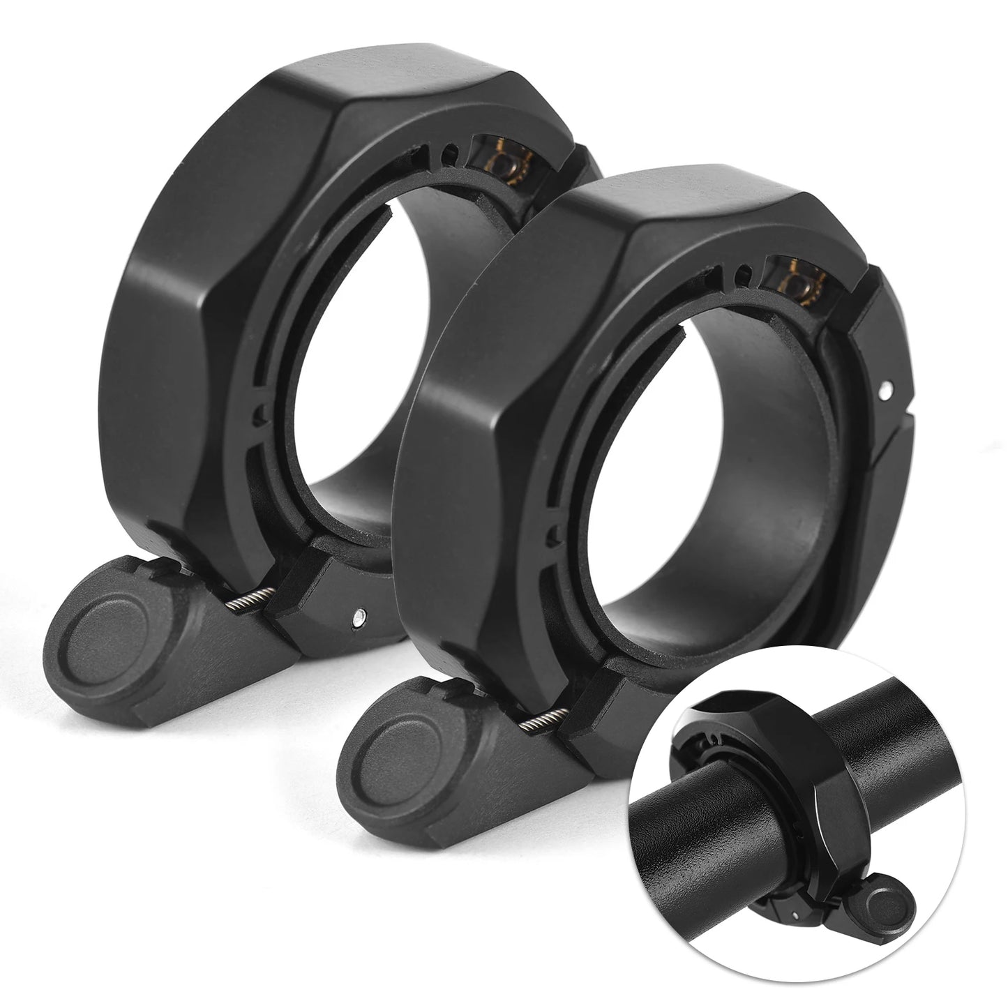 Bike Bell Bicycle Ring Bell with Loud Crisp Clear Sound for Mountain Bike Road Bike Electric Bike