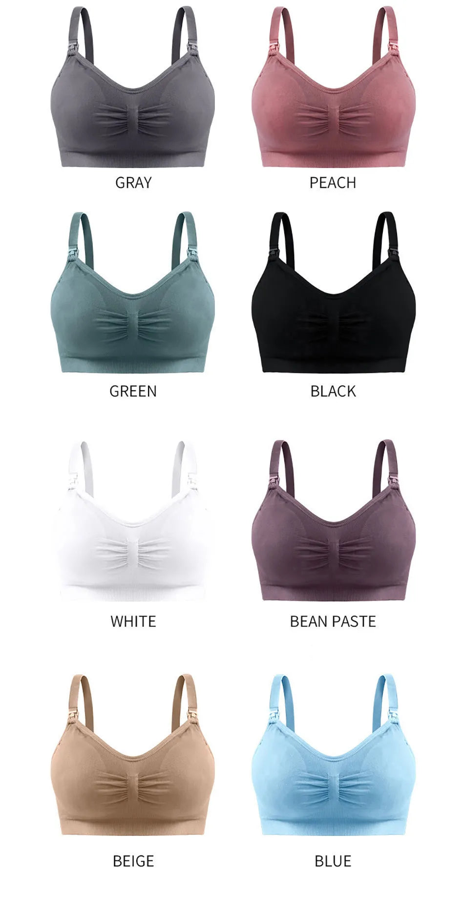 Maternity Underwear without Underwire Nursing Bra Pregnancy Clothing Anti Sagging Breastfeeding Women Breathable lactancia Bras