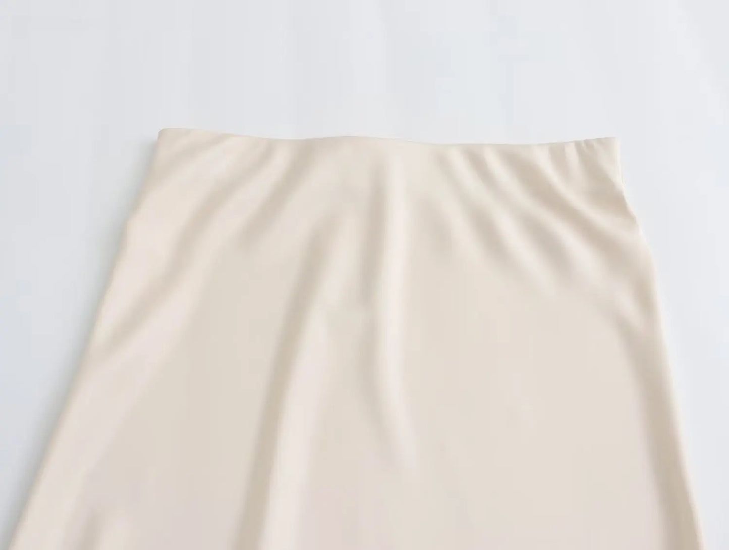 HH Skirts For Women 2024 Summer Solid Satin Sheath Long Skirt Female Show Curve Beach Outfits For Woman Mermaid Skirts