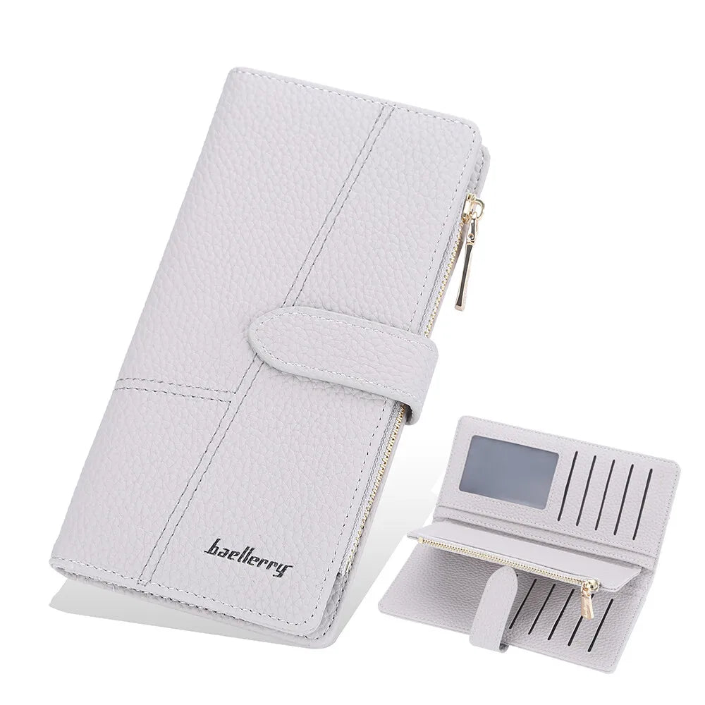 Women Long Wallets Slim Purse Handbags Female Purse Luxury Card Holder High Quality Zipper Wallet Pocket For Women