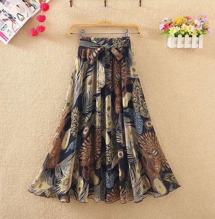 Skirts for Women Summer 2025 A Line High Waist Woman Skirt Casual Trend Modest Vintage Cheap Quality Korean Fashion Style Y2k V