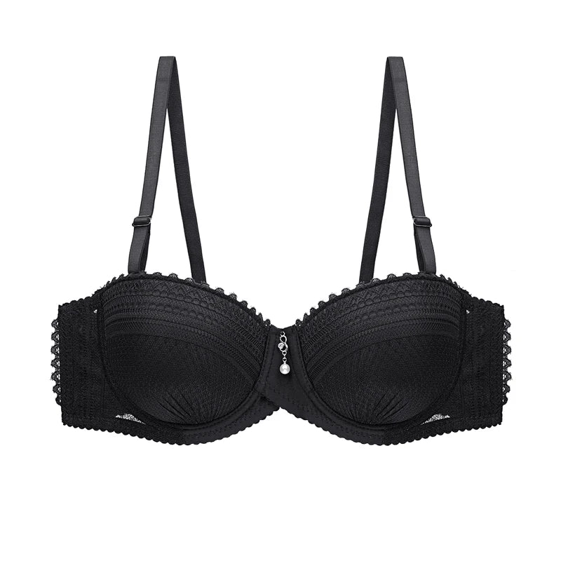 New 2022 Bras for Women Half Cup Push Up Bra Sexy Lace Underwear Women 80 85 90 95BC Female Push Up Bra Brasieres Lingerie