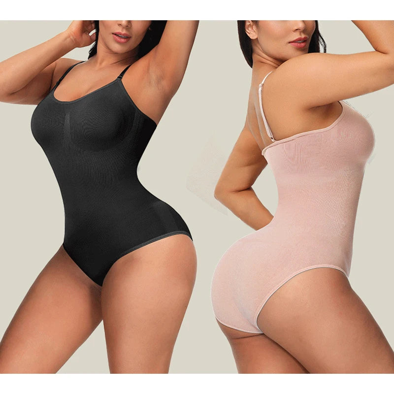 High Quality Elastic Bodysuit for Women Tummy Control Shapewear Seamless Sculpting Thong Body Shaper Slimmer Slimming Tank Top