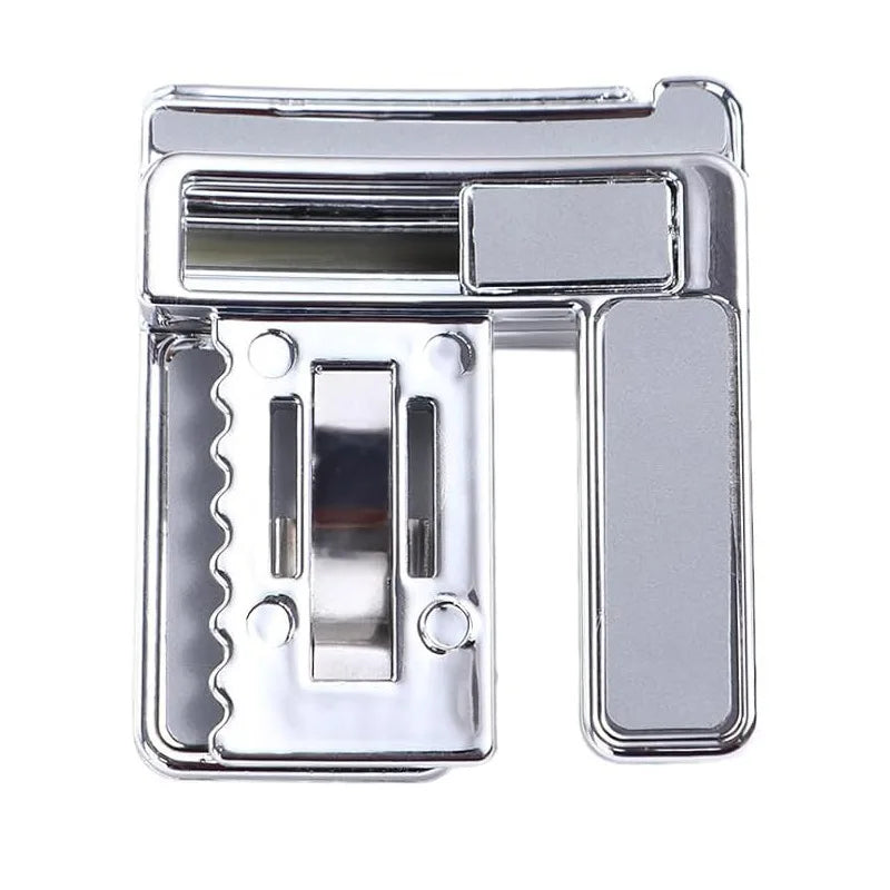 Trouser Waist Folding Belt Buckle Adjustable Waist Shrink Clip Waistline Adjustment Buckle Lightweight Metal Waistband Belt Clip