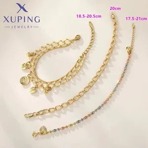 Xuping Jewelry Fashion Charm Mixed Rings Group Popular Rings for Women Gold Plated Party WeddingGift