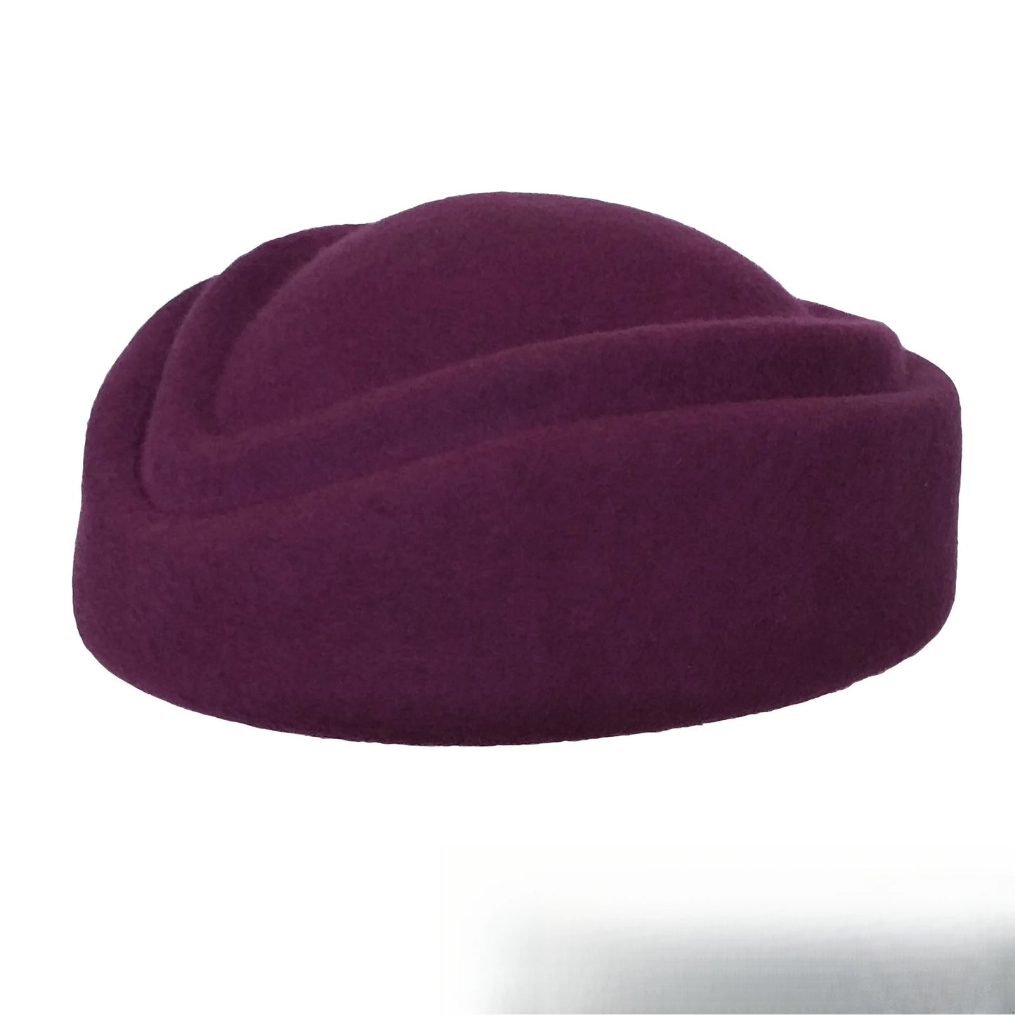 Wool Felt Beret Hats for Women Stewardess Boat Hat with Slot Black Red Blue Casher Elegant Fashion Spring Summer Caps