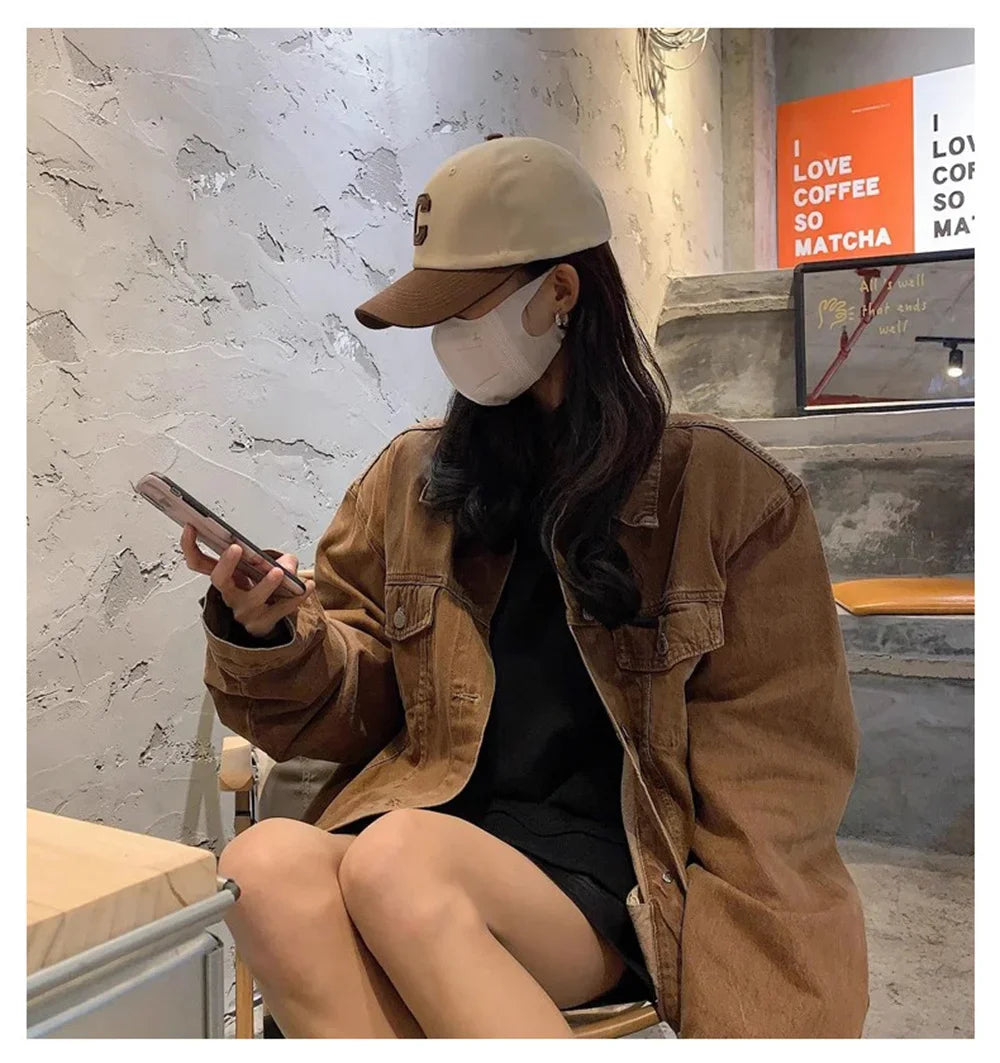 Baseball Cap for Women and Men Hat Fashion Letter C Patch Hat Summer Sun Visors Caps Color Block Design for Casual Wear