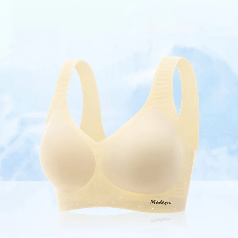Vest Unwired Bra for Women Beautiful Back Push Up Bra Comfortable Soft Sexy Bras Thin Female Underwear Seamless Push-up Sports