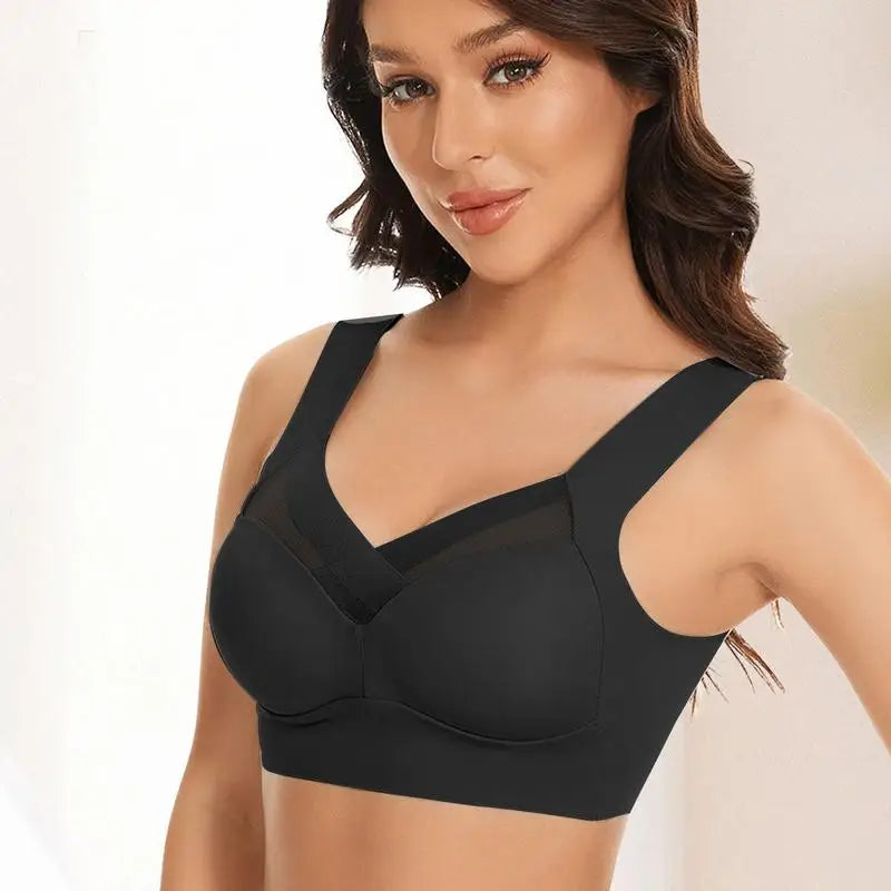 women Posture Bra Wireless Ergonomic Push-Up Comfort Bra With Back Support Breathable And Non-Slip Bras For Women And Girls