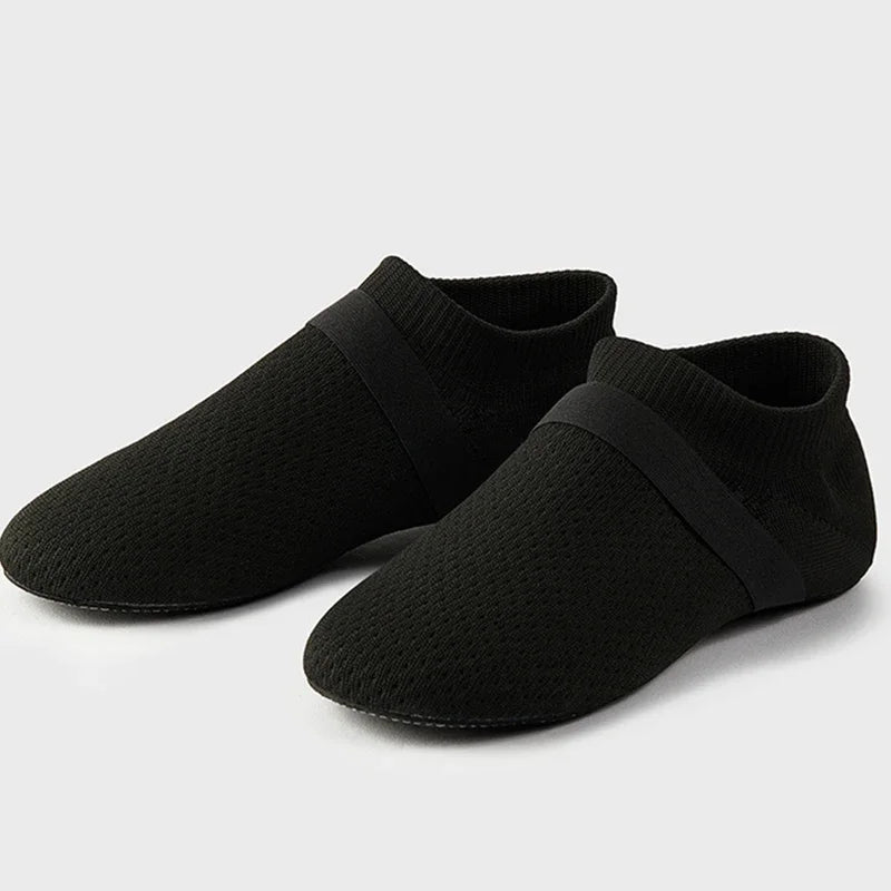 Ballet Flats Dance Shoes for Women Soft Bottom Teacher Class Exercise Shoe Jazz Adult Indoor Latin Practice Shoes