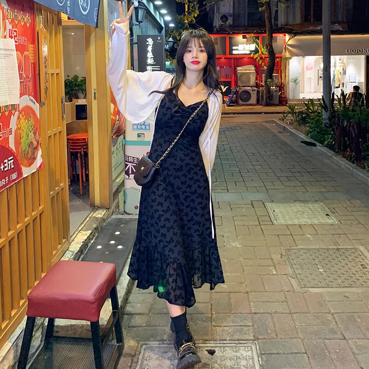 Sweater Cardigan Women Summer Thin All-match Sun-proof Lace-up Simple Fashion Street Wear Vacation Popular Casual Vintage Chic