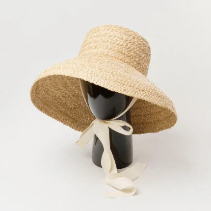 Straw Western Cowboy Hat for Women Men Classic Vintage Hollow Out Unisex Curled Wide Brim Sun Hat Fishing Hat Climbing Cap