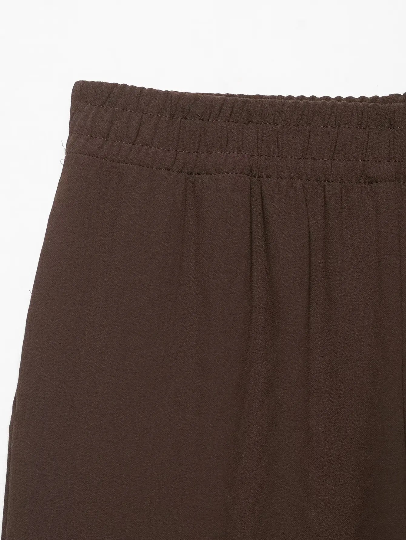 Women's Casual Suit Women Shirts Top+ Wide Leg Pants Two Pieces Sets For Women Long Sleeve Shirts Elastic Waist Trousers Suit